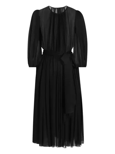 Rochie Dolce & Gabbana din șifon de costum negru