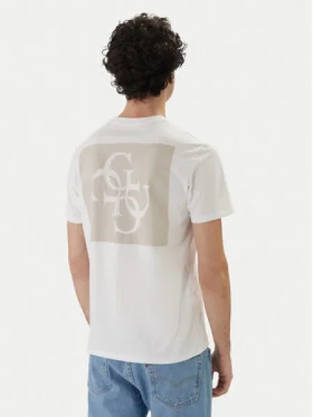 Guess Póló Regular Fit fehér