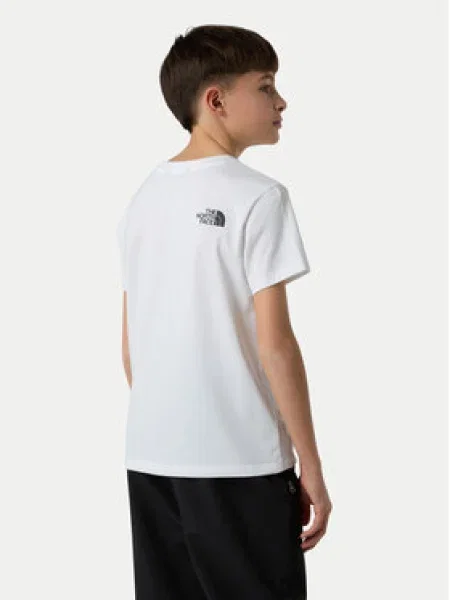 The North Face Tričko Simple Dome biela