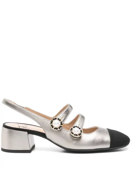 Pantofi cu toc Roberto Festa slingback negru