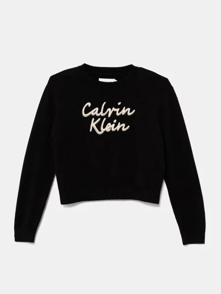 Calvin Klein Jeans Dječji pulover crna