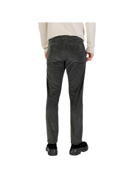 Pantaloni chino Borghese negru