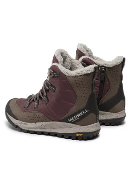 Merrell Škornji za sneg Antora Sneaker Boot Wp Bordo rdeča