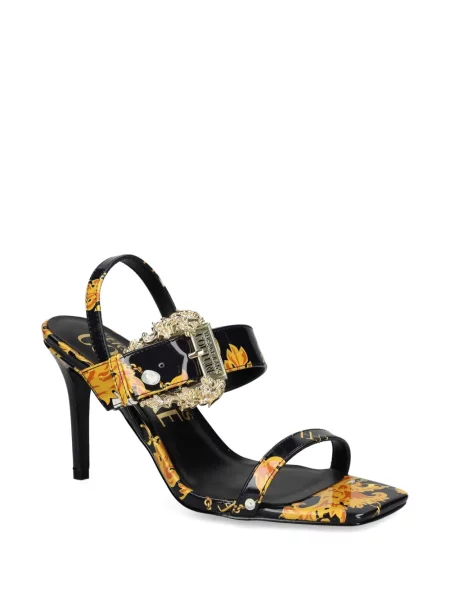 Sandale Versace Jeans Couture cu cataramă negru