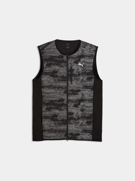Утеплений жилет PUMA M Brghtstride Primaloft Vest комбінований верх чорний