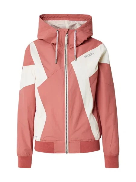 Iriedaily Prehodna jakna Puzzled melona bela