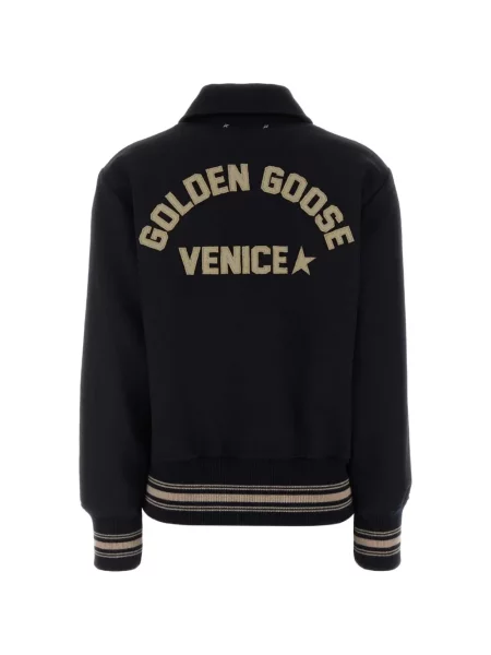 Geacă bomber Golden Goose negru