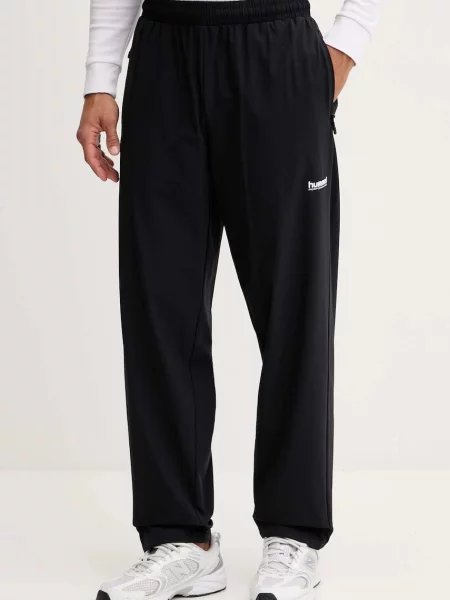 Спортивні штани Hummel однотонні чорний