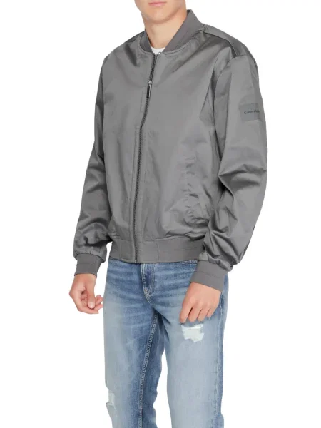 Bomber jakna Calvin Klein siva