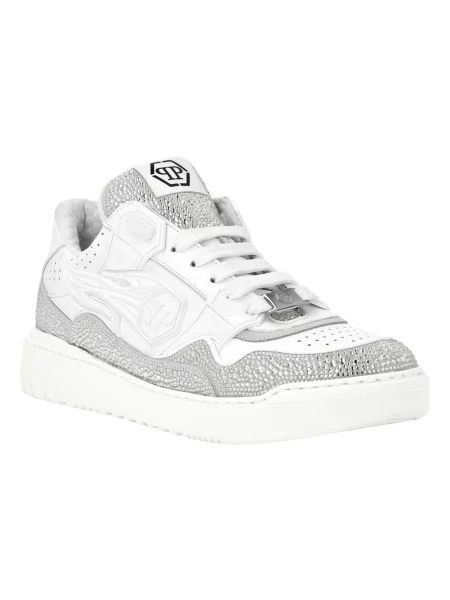 Sneakersy Philipp Plein białe