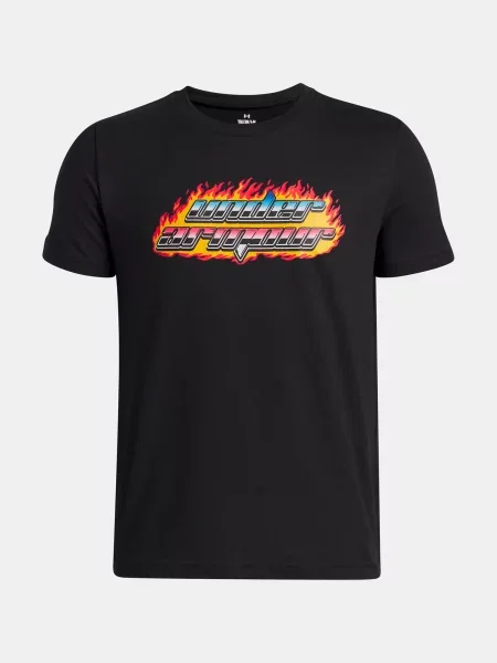 Gyerek póló Under Armour fekete