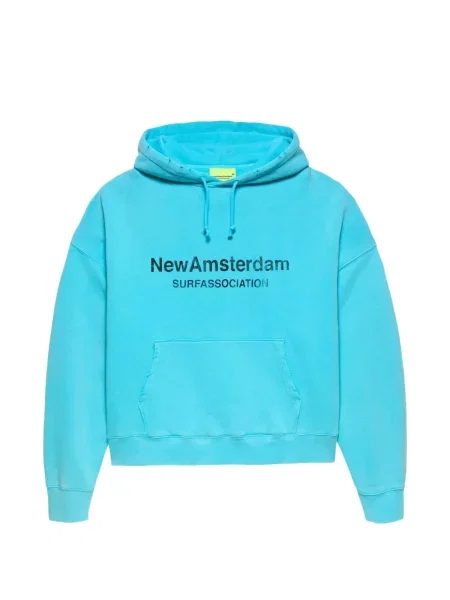 Mikina s kapucňou New Amsterdam modrá