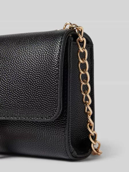 Torebka Valentino skórzana biznesowa czarna