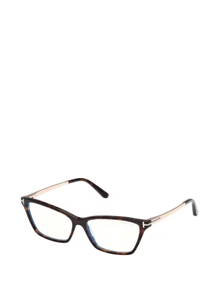 Слънчеви очила с котешки очи Tom Ford Eyewear кафяво