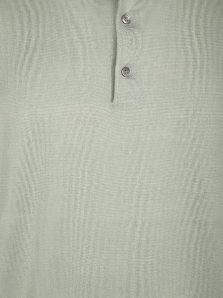 Scurt tricou polo Dell'oglio verde