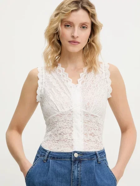 Топ Answear Lab бяло