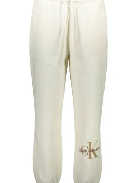Pantaloni Calvin Klein alb