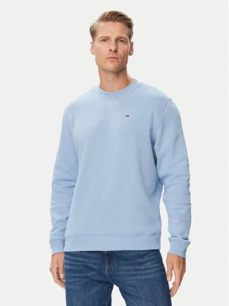 Tommy Jeans Суитшърт светлосин