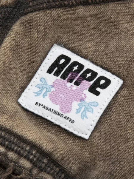 Hanorac cu glugă Aape By A Bathing Ape cu imagine maro