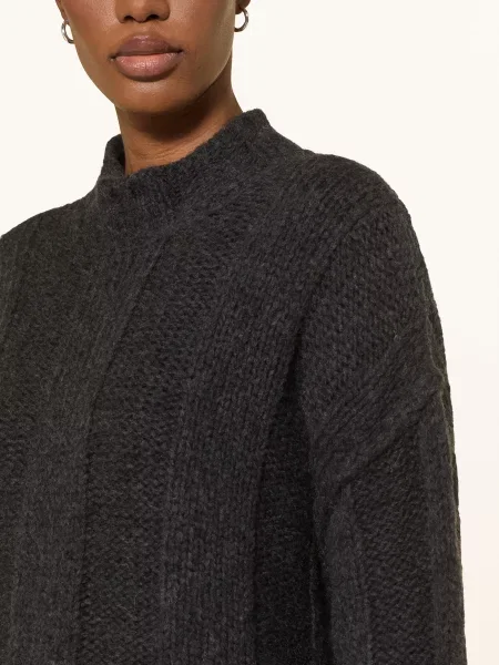 Black Palms Sweter Styna grau czarny