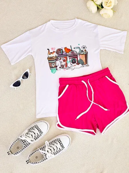 Анцуг Resti бяло