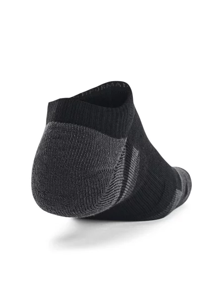 Ponožky Under Armour Performance Tech NS black/black/jet gray černé