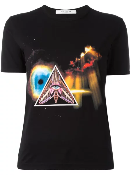 Tricou Givenchy cu imagine negru