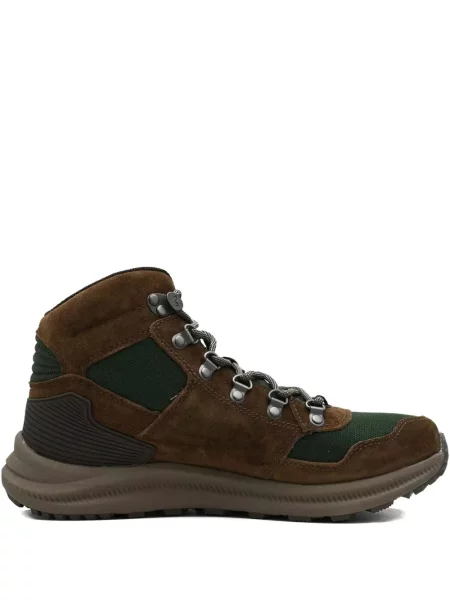Sneakerși Merrell cu șireturi din piele de căprioară maro