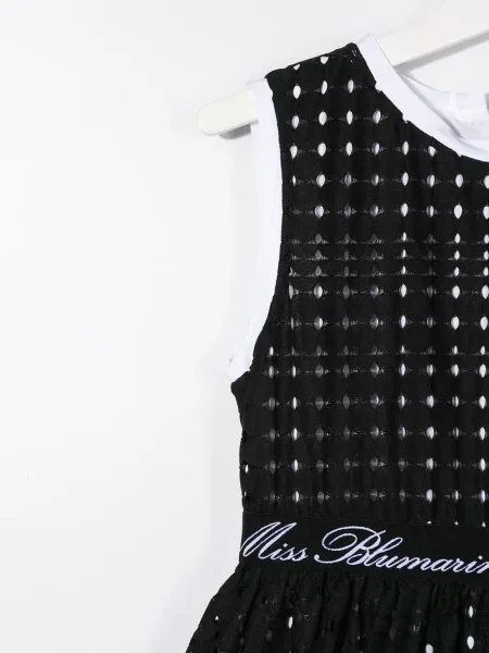 Sukienka dziecięca Miss Blumarine czarna
