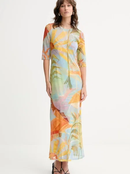 Never Fully Dressed rochie Sydney maxi drept albastru