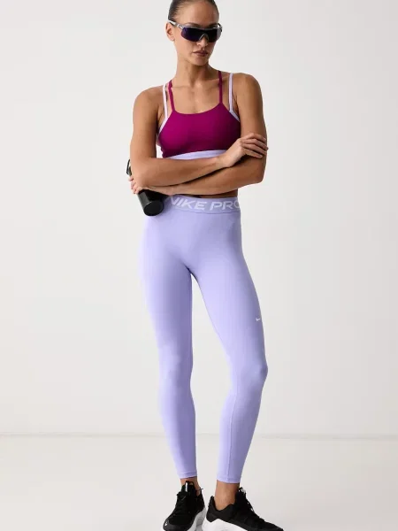 Nike športové legíny dámske Pro fialová