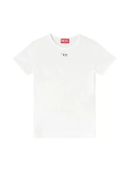 Długa koszulka Diesel biała