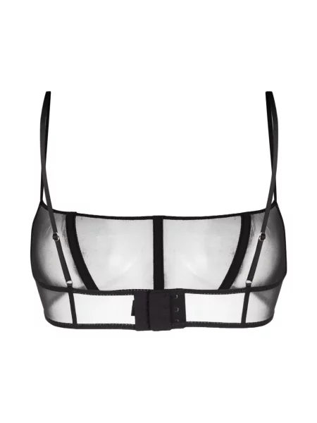 Skaidrus liemenėlė Maison Close juoda