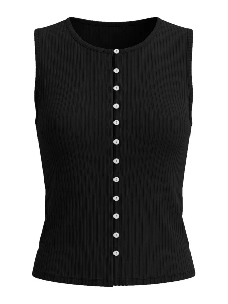 Imily Bela Vestă tricotată negru