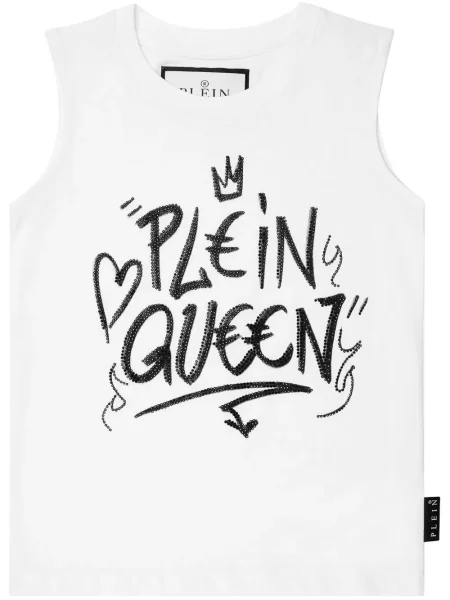Koszulka dziecięca Philipp Plein biała