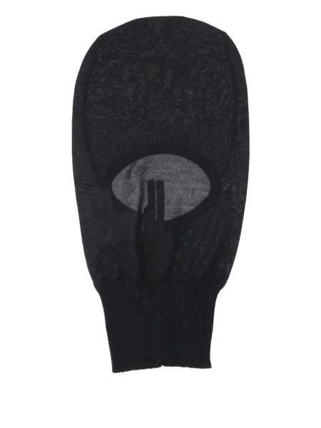 Căciulă Rick Owens din cașmir negru