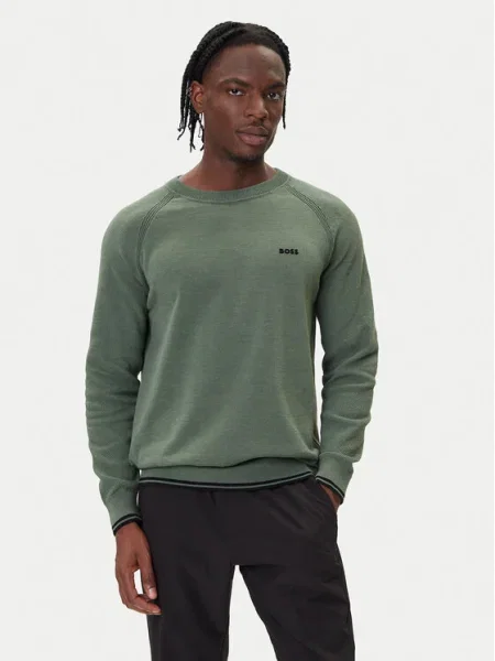 BOSS Pulover K_Zone CN verde