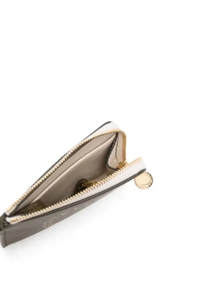 Raštuotas piniginė Stella Mccartney žalia