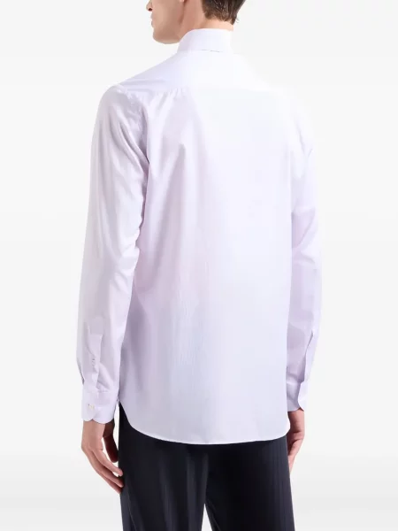 Πουκάμισο Giorgio Armani μωβ