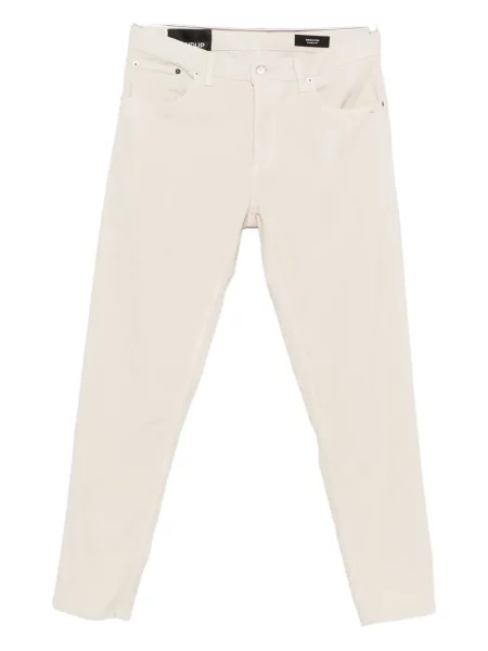 Pantaloni Dondup din țesătură twill