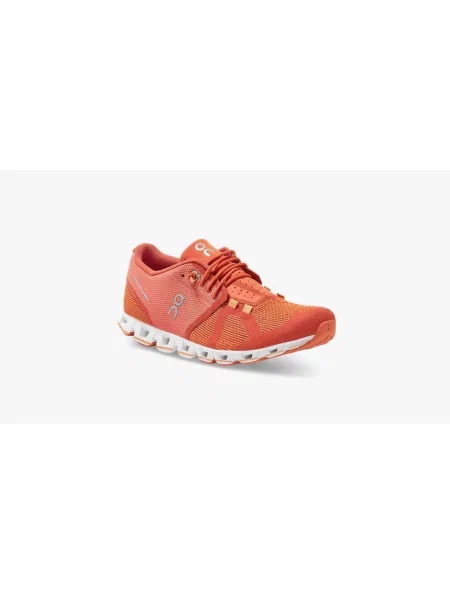On Running Cloud Kobiety Buty sportowe On Pomarańczowy Size: białe