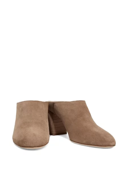 Papuci tip mules Tod's din piele de căprioară