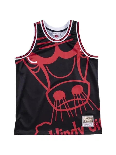 Koszula Mitchell & Ness z dżerseju czarna