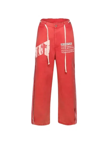 Pantaloni Rrr123 roșu