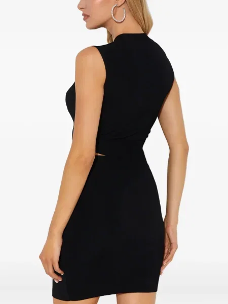 Rochie mini Gauge81 de costum negru
