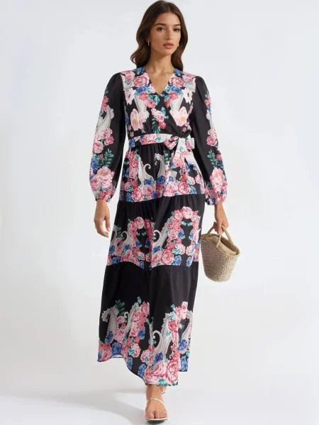 MSN Collection Haljina Maxi' crna
