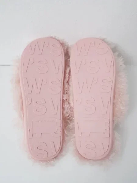 Меховые тапочки Women'secret розовые