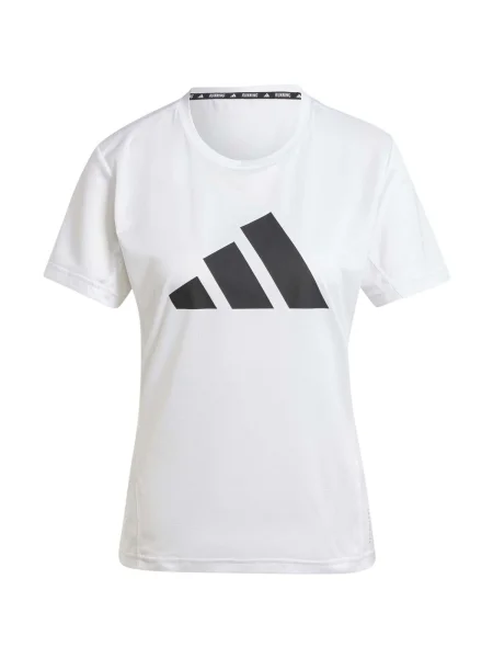 Bežecké tričko Adidas biela
