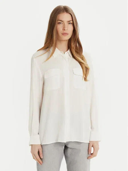 Marella Cămașă Ordine alb