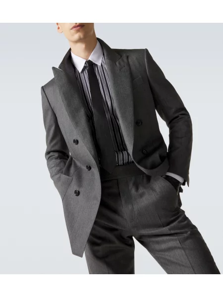 Sacou Tom Ford de lână gri